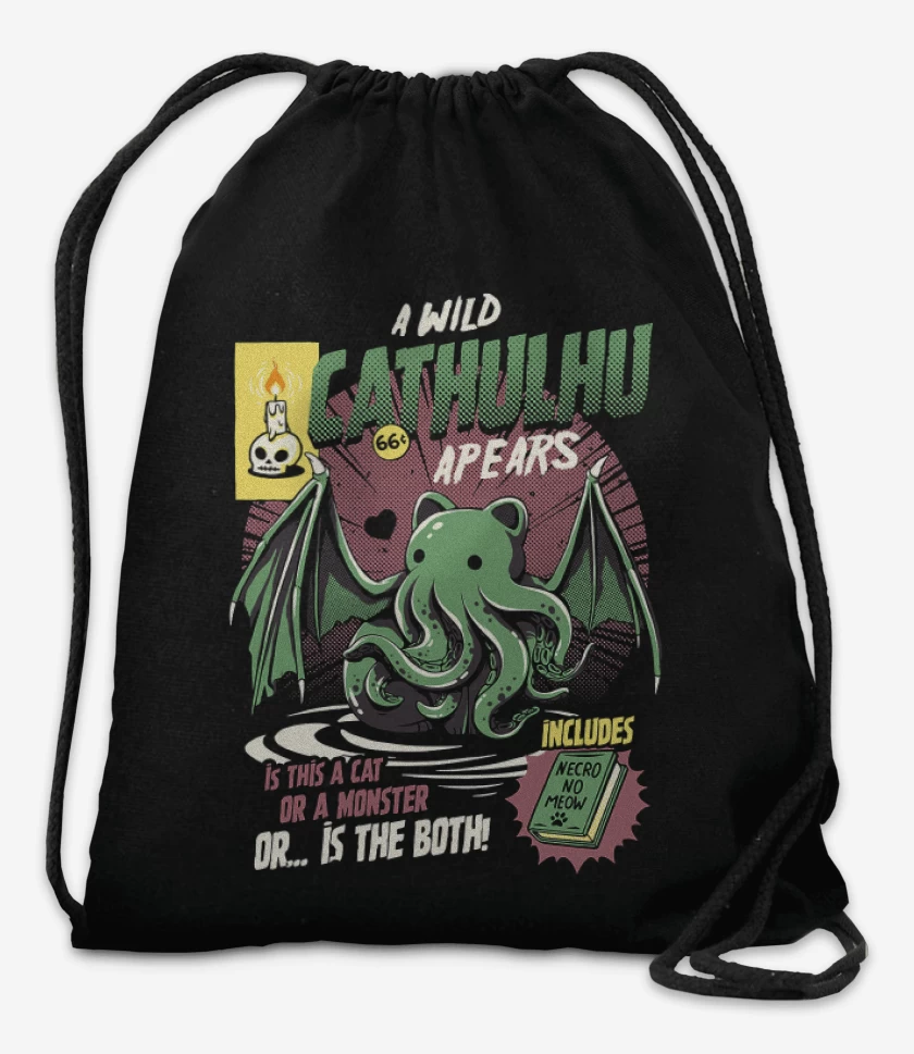 Mochila Negro de Cathulhu Wild