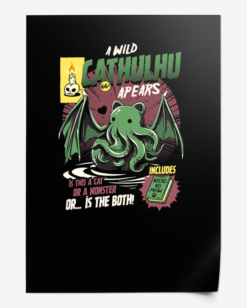 Print Cathulhu Wild