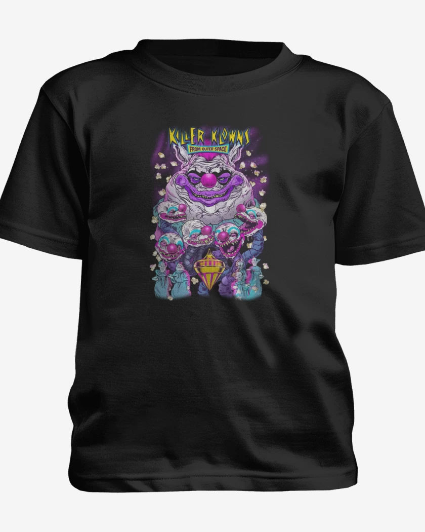 Polera de niño Negro de Killers Clowns