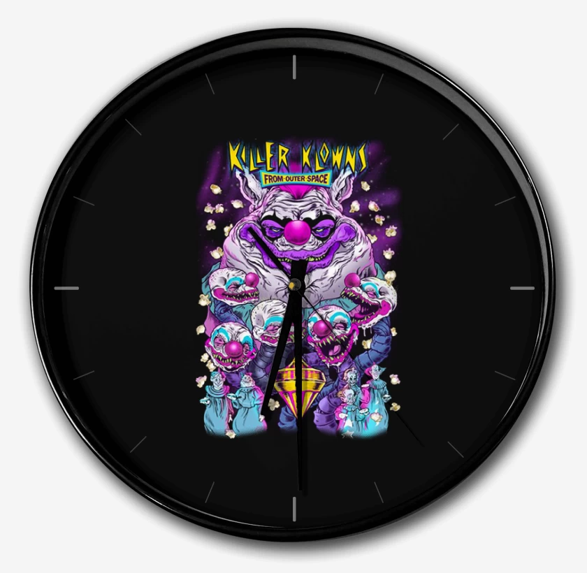 Reloj Negro de Killers Clowns