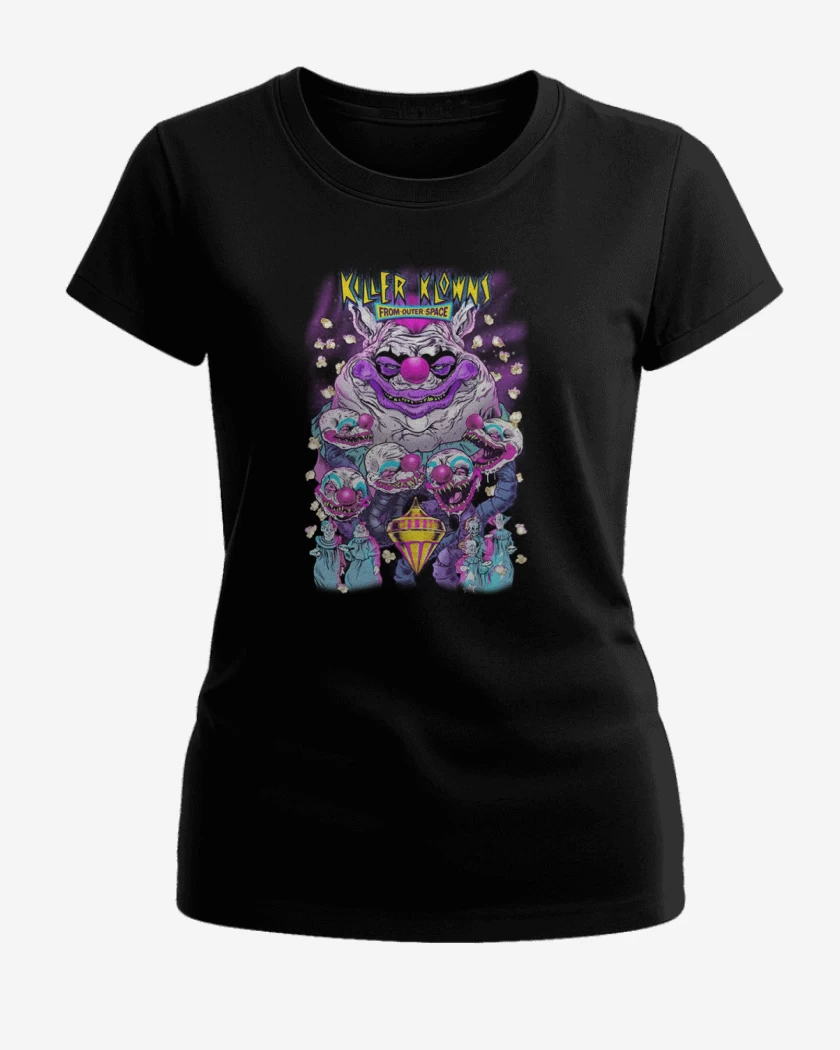 Polera de Mujer Negro de Killers Clowns