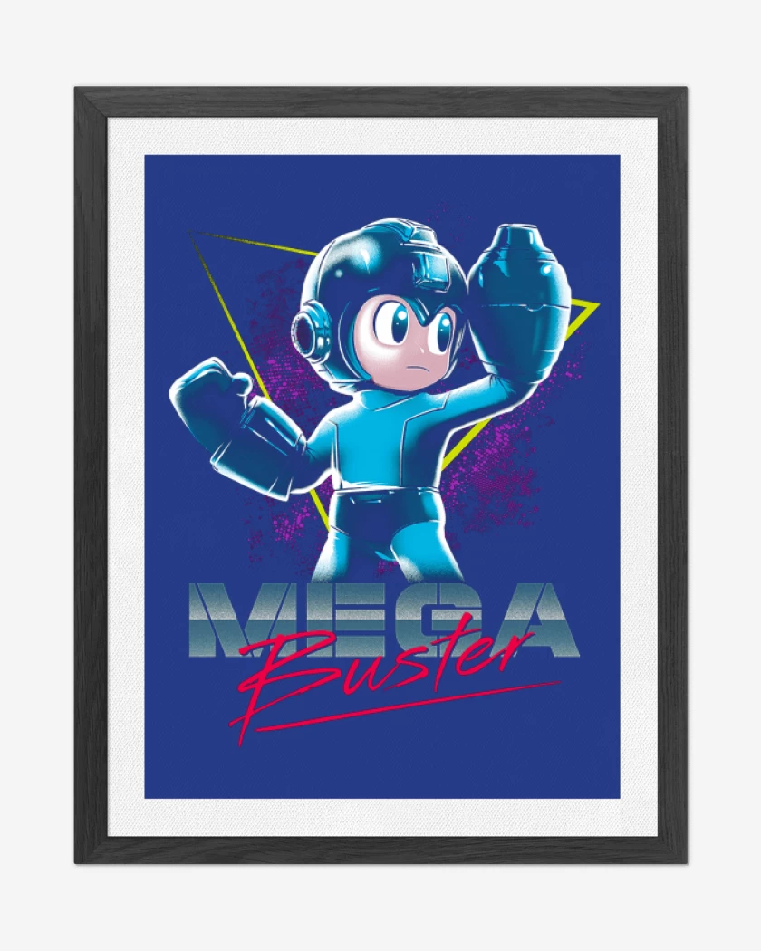 Cuadro decorativo Megaman X 
