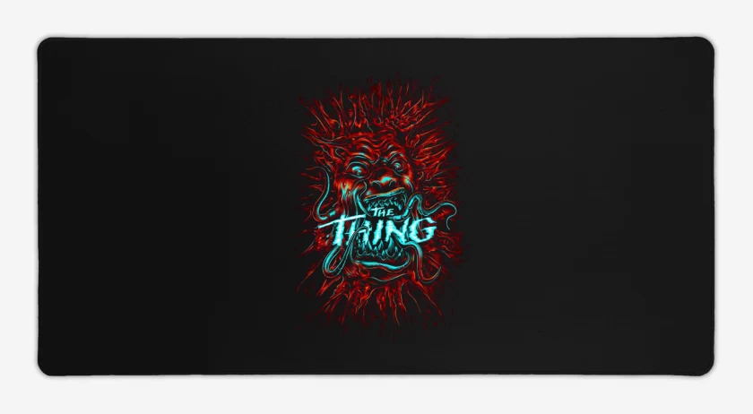 Mouse pad Gamer Negro de The thing
