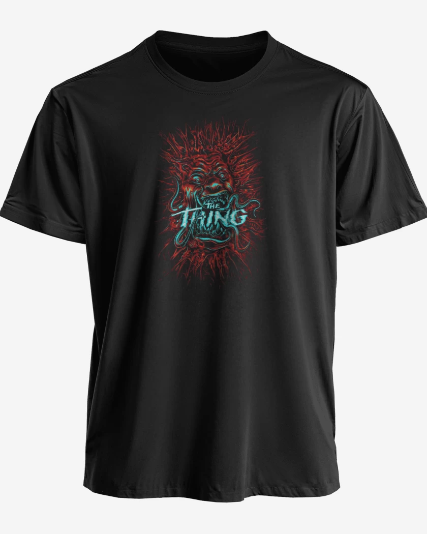 Polera premium Negro de The thing