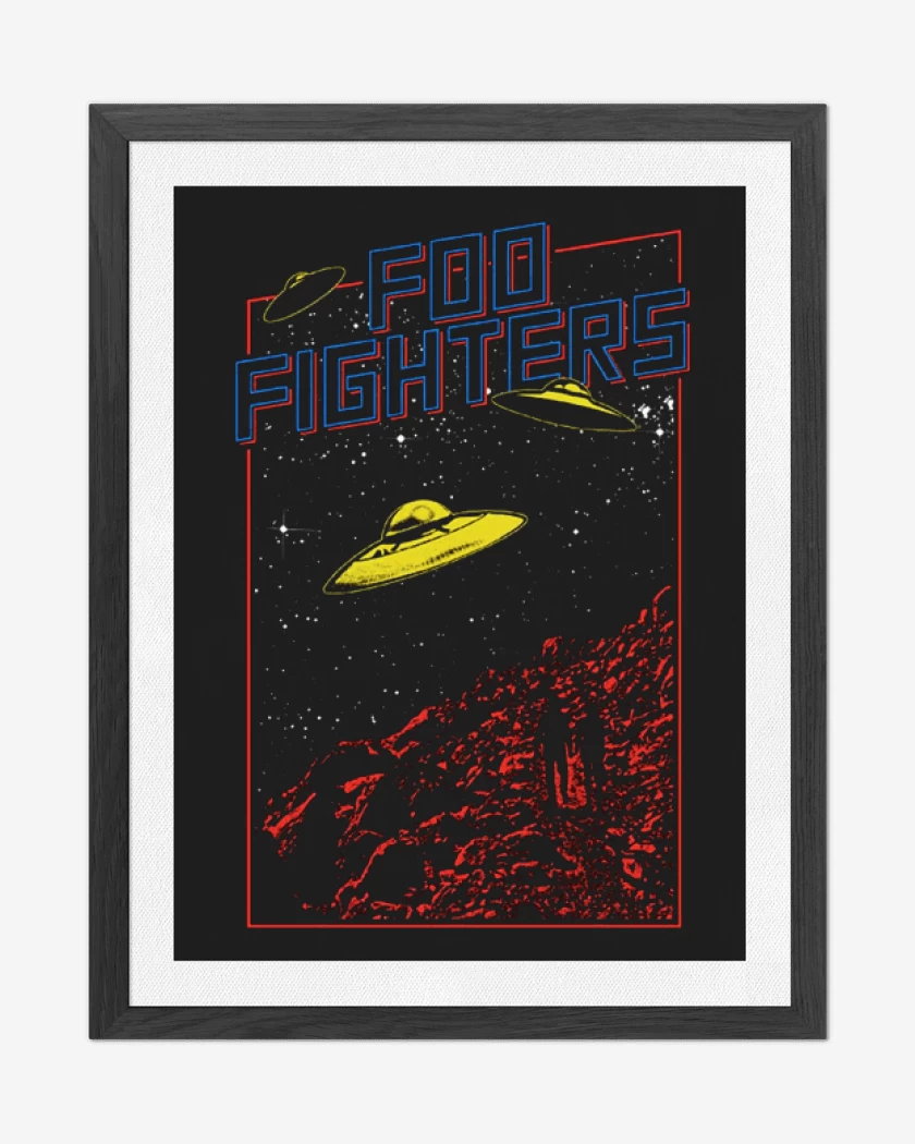 Cuadro decorativo Foo Fighters