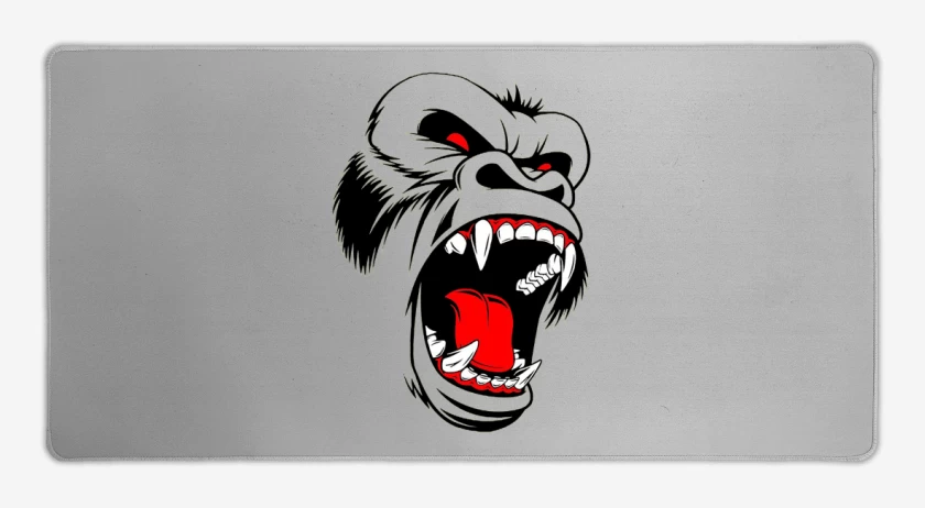 Mouse pad Gamer Gorila rabioso