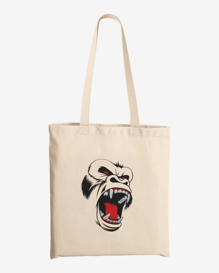 Totebag Gorila rabioso