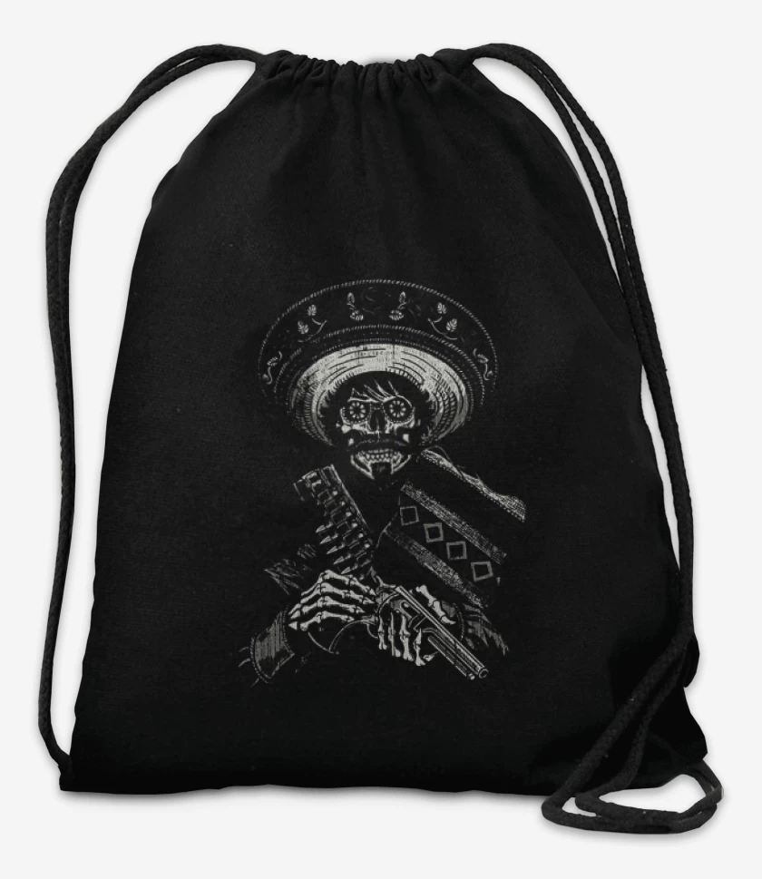 Mochila Negro de Skull bandido