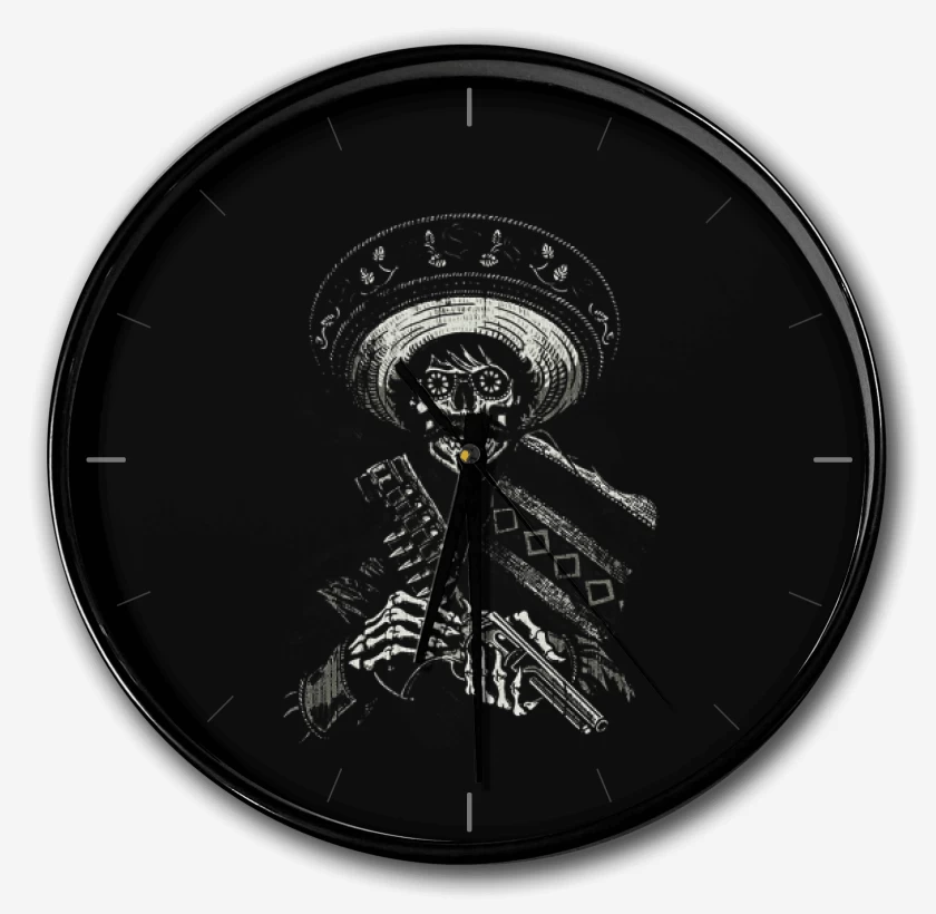 Reloj Negro de Skull bandido