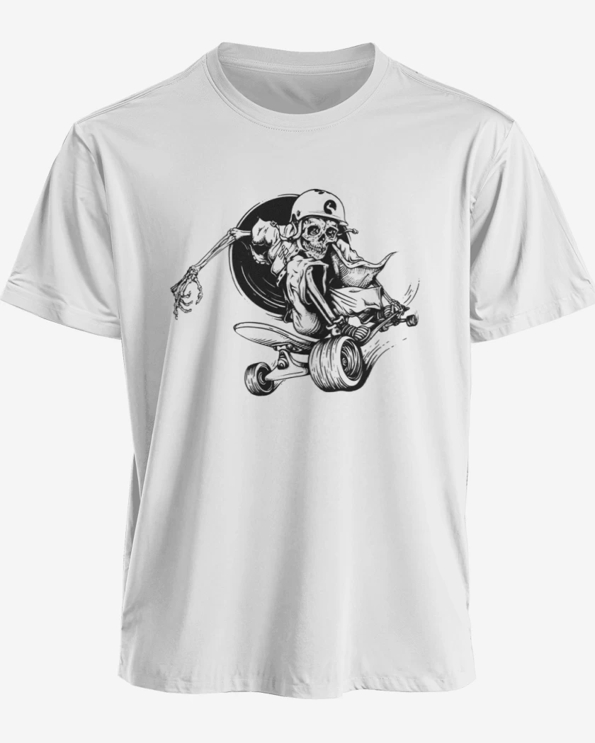 Polera Skater skull