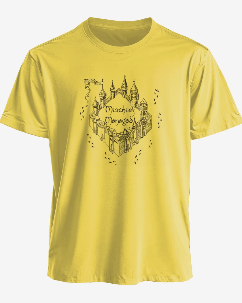 Polera Harry Potter Mapa del merodeador