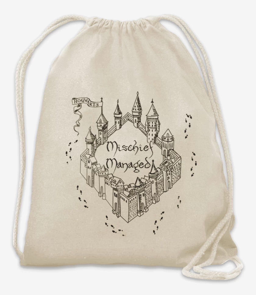 Mochila Harry Potter Mapa del merodeador