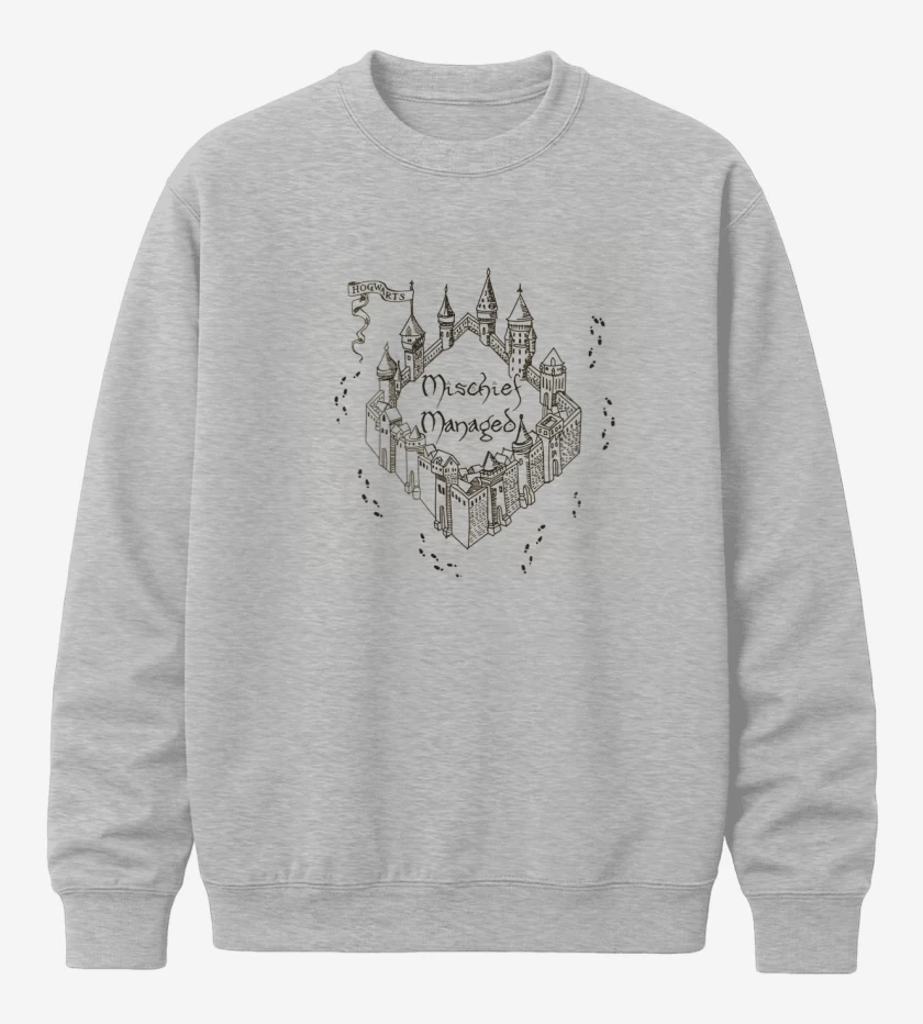 Poleron polo Harry Potter Mapa del merodeador