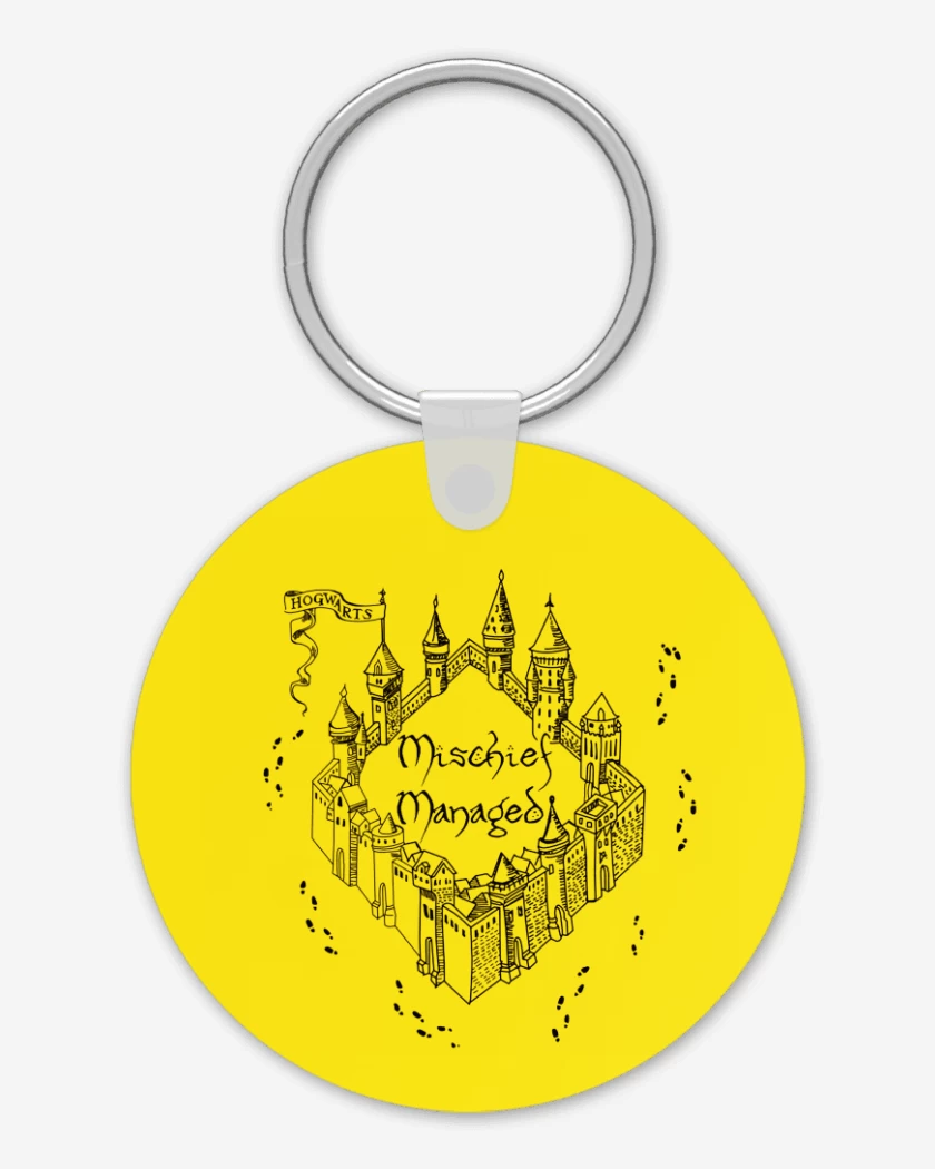Llavero Harry Potter Mapa del merodeador