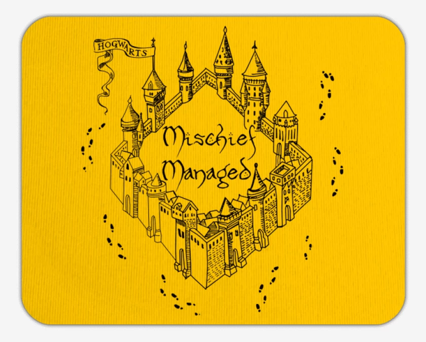 Mousepad Harry Potter Mapa del merodeador