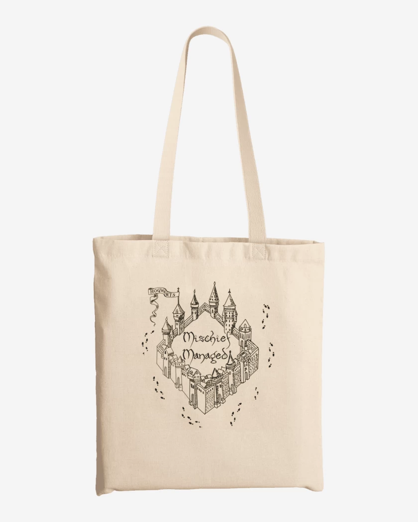 Totebag Harry Potter Mapa del merodeador