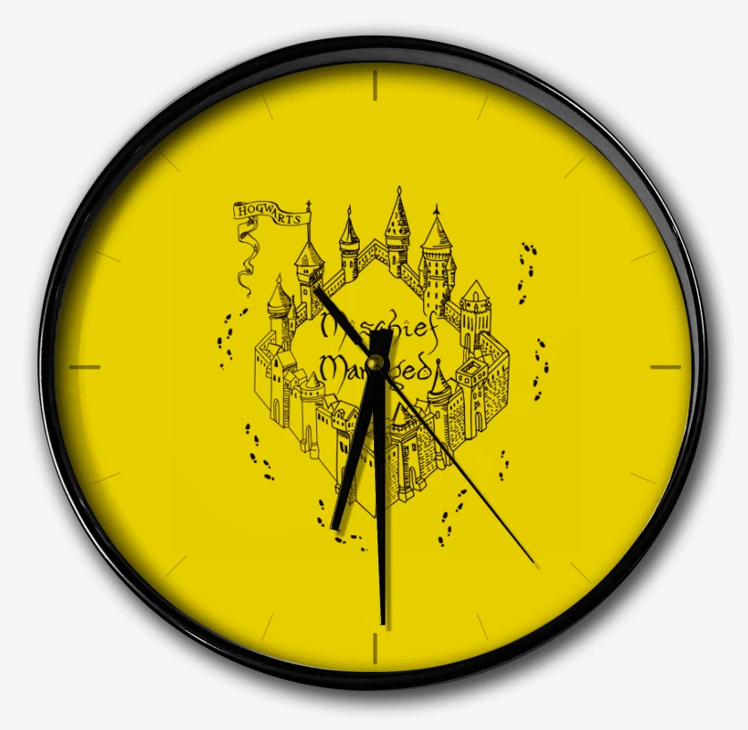Reloj Harry Potter Mapa del merodeador