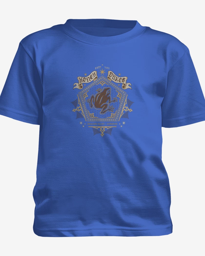 Polera de niño Azul Rey de Rana chocolate Honey Dukes
