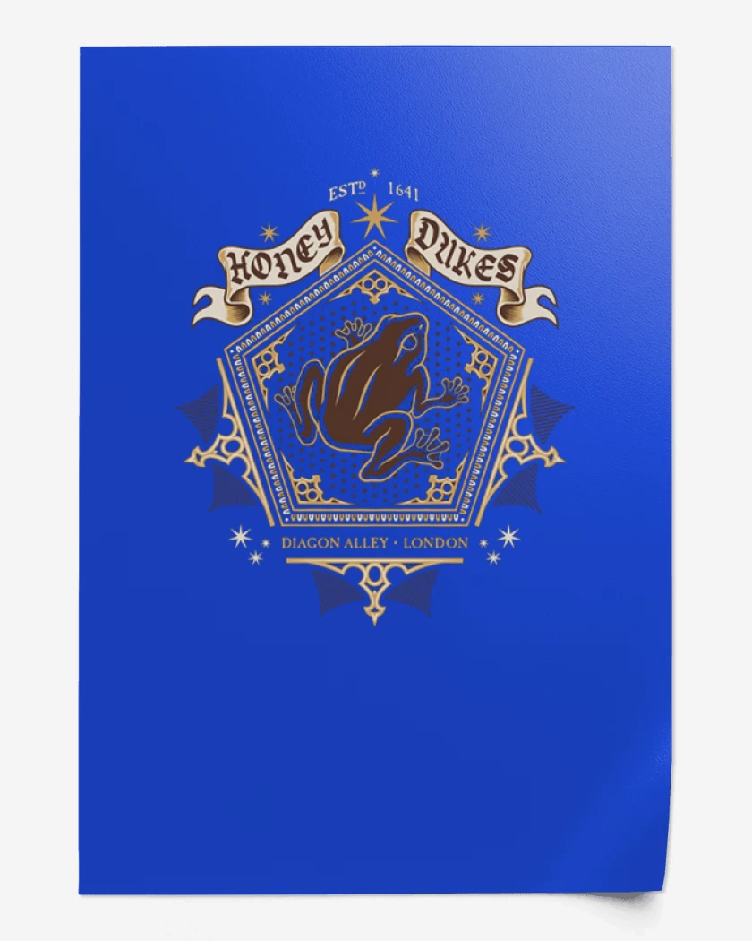 Print Rana chocolate Honey Dukes