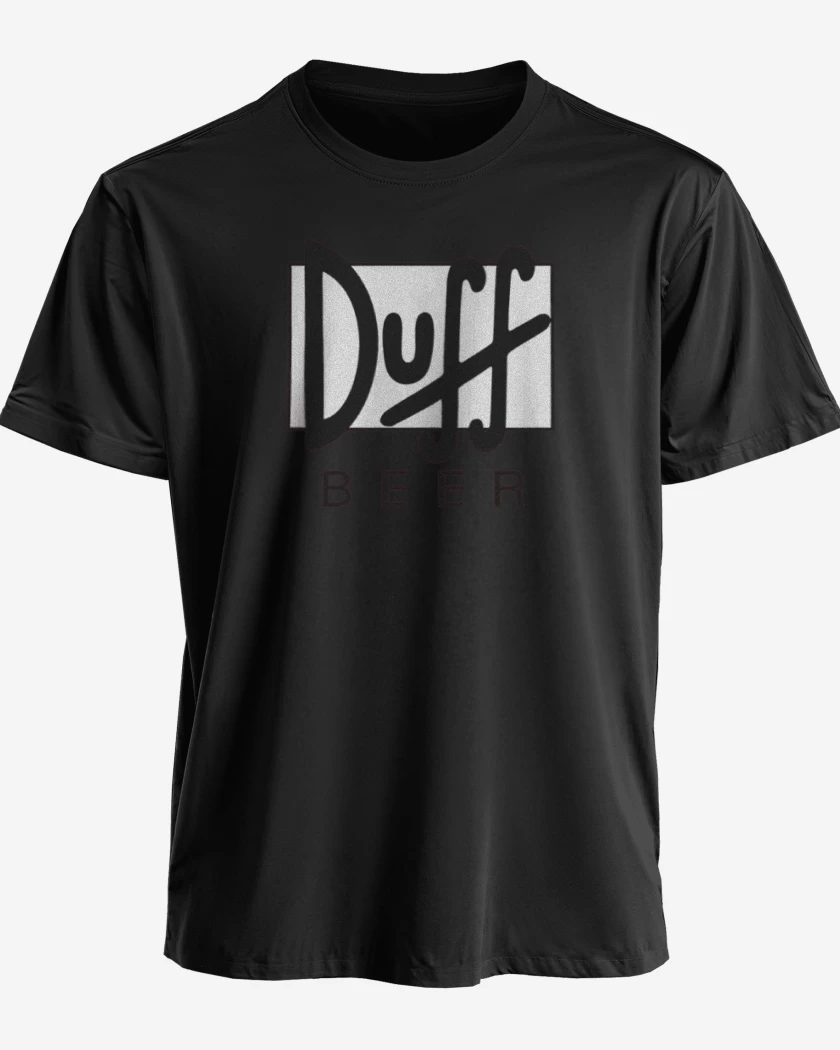 Polera premium Negro de Duff