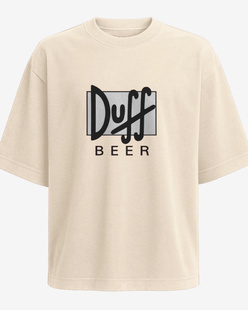 Polera Oversize Beige de Duff