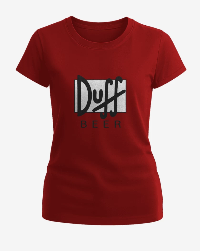 Polera de Mujer Rojo de Duff