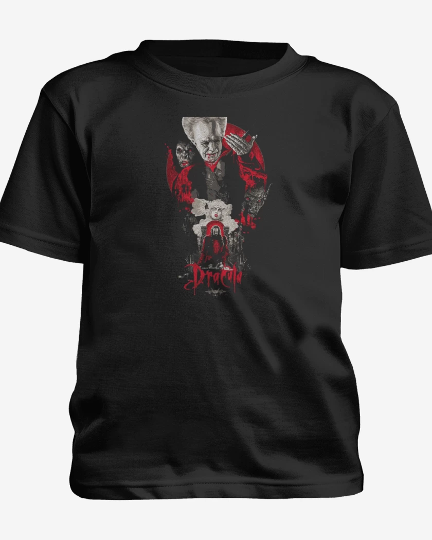 Polera de niño Negro de Dracula Bram Stoker 2