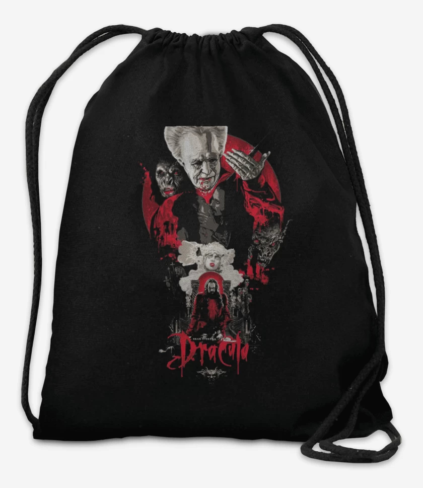 Mochila Negro de Dracula Bram Stoker 2