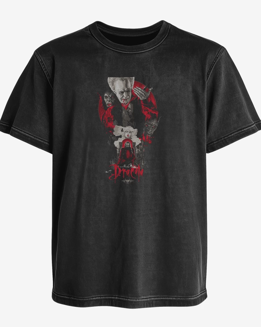 Polera desgastada Dracula Bram Stoker 2