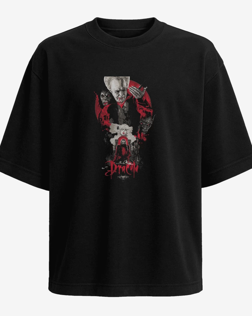 Polera Oversize Dracula Bram Stoker 2