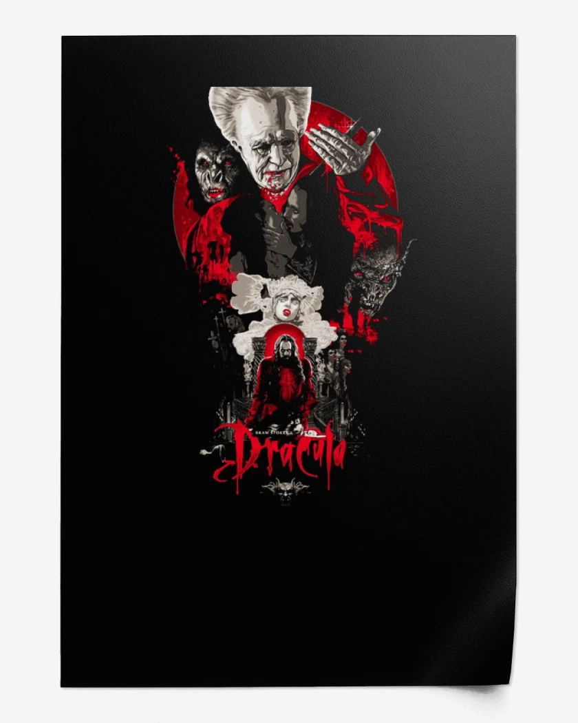 Print Dracula Bram Stoker 2