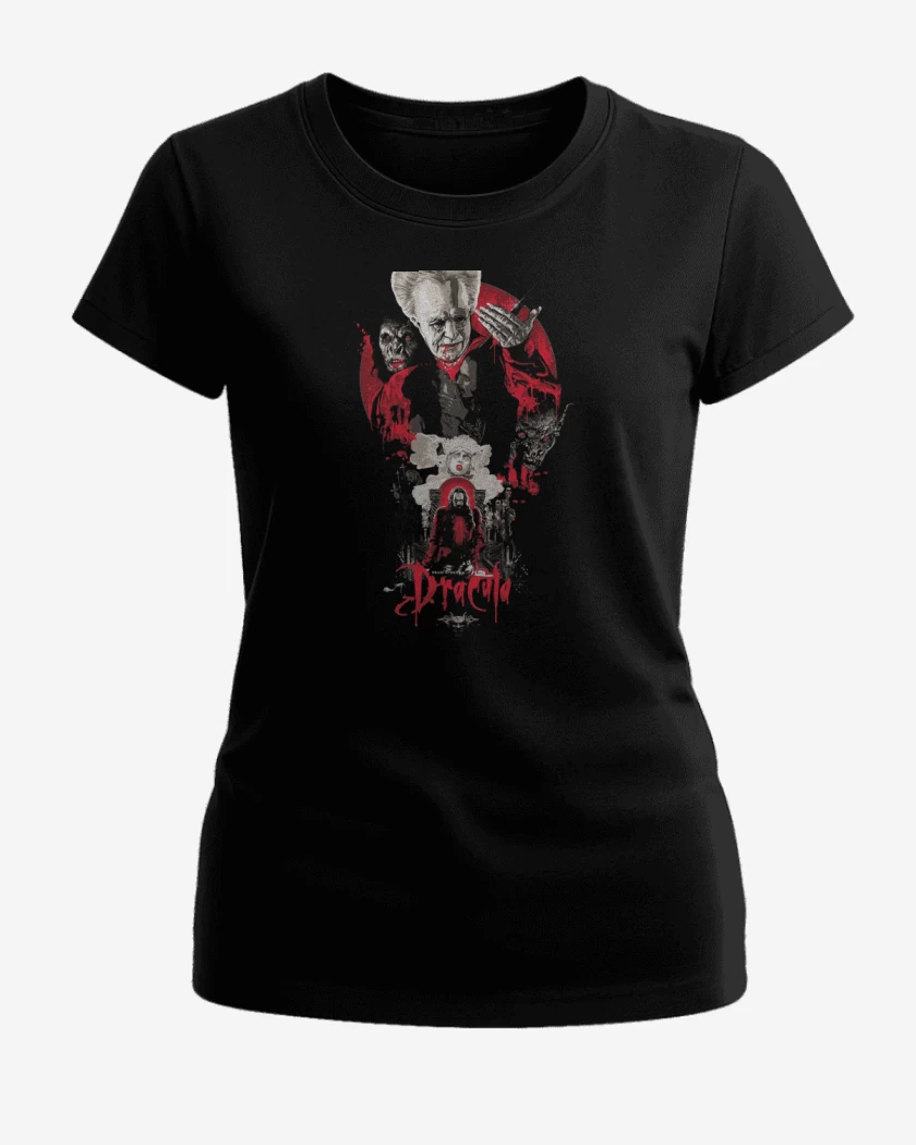 Polera de Mujer Negro de Dracula Bram Stoker 2