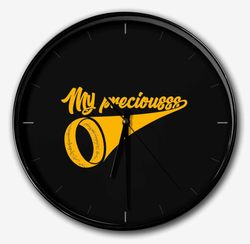 Reloj Negro de My preciouss Lord of the ring