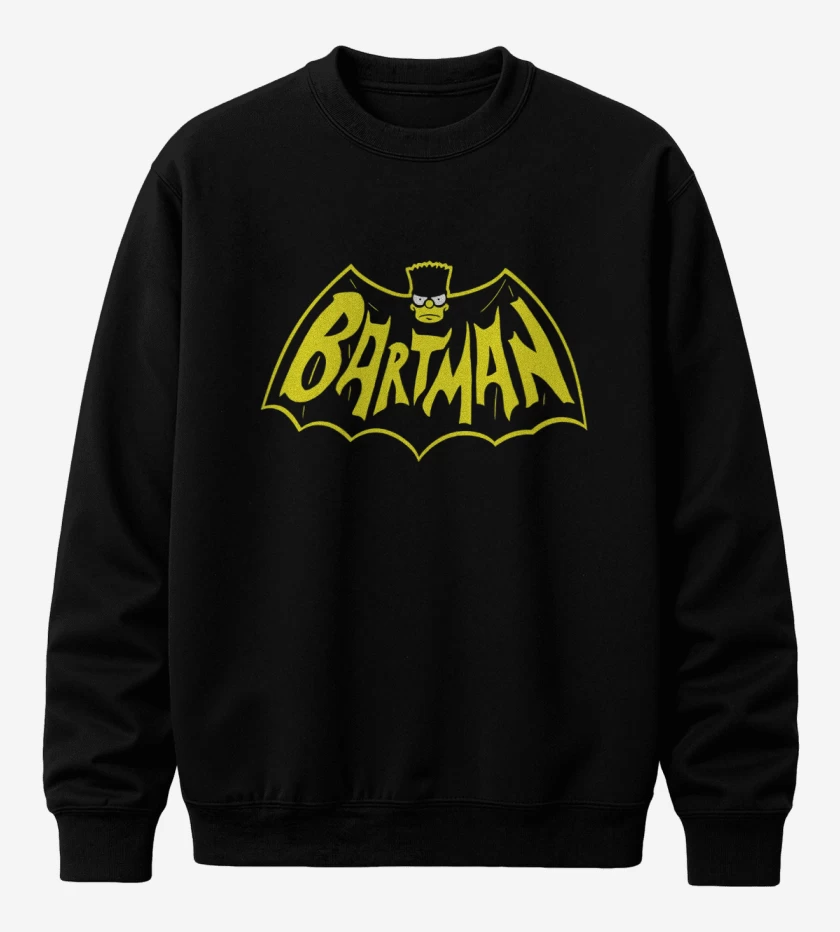Poleron polo Negro de Bartman