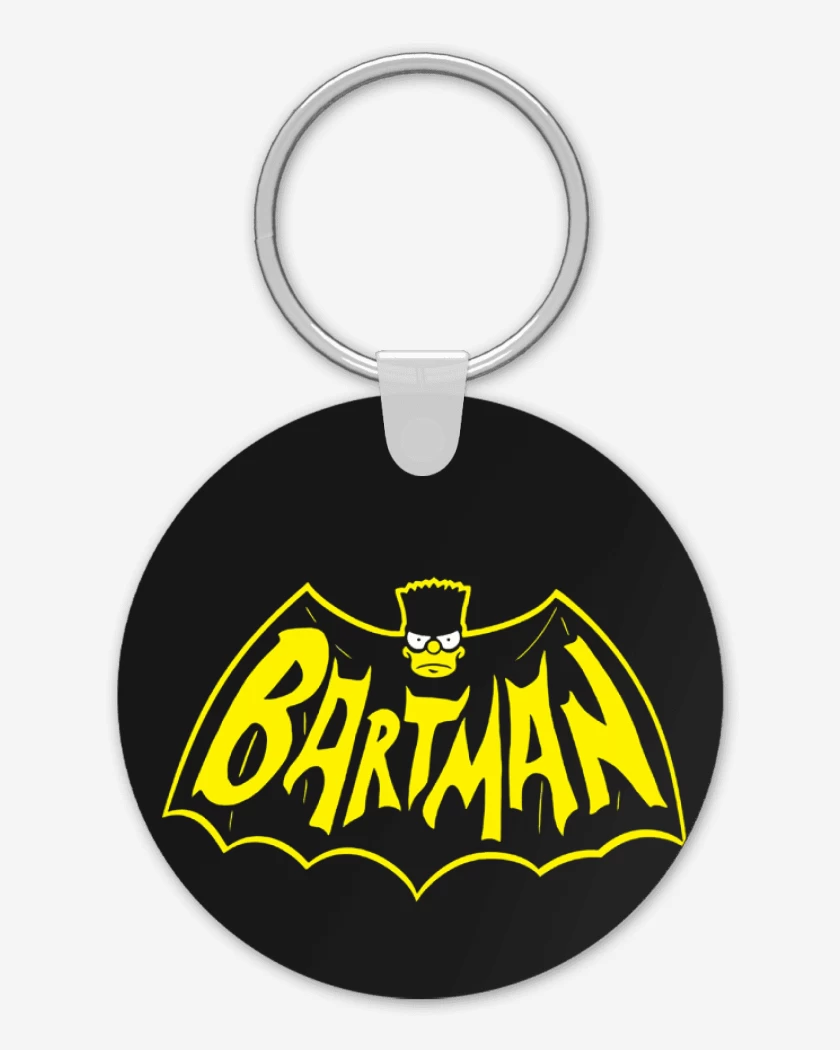 Llavero Negro de Bartman