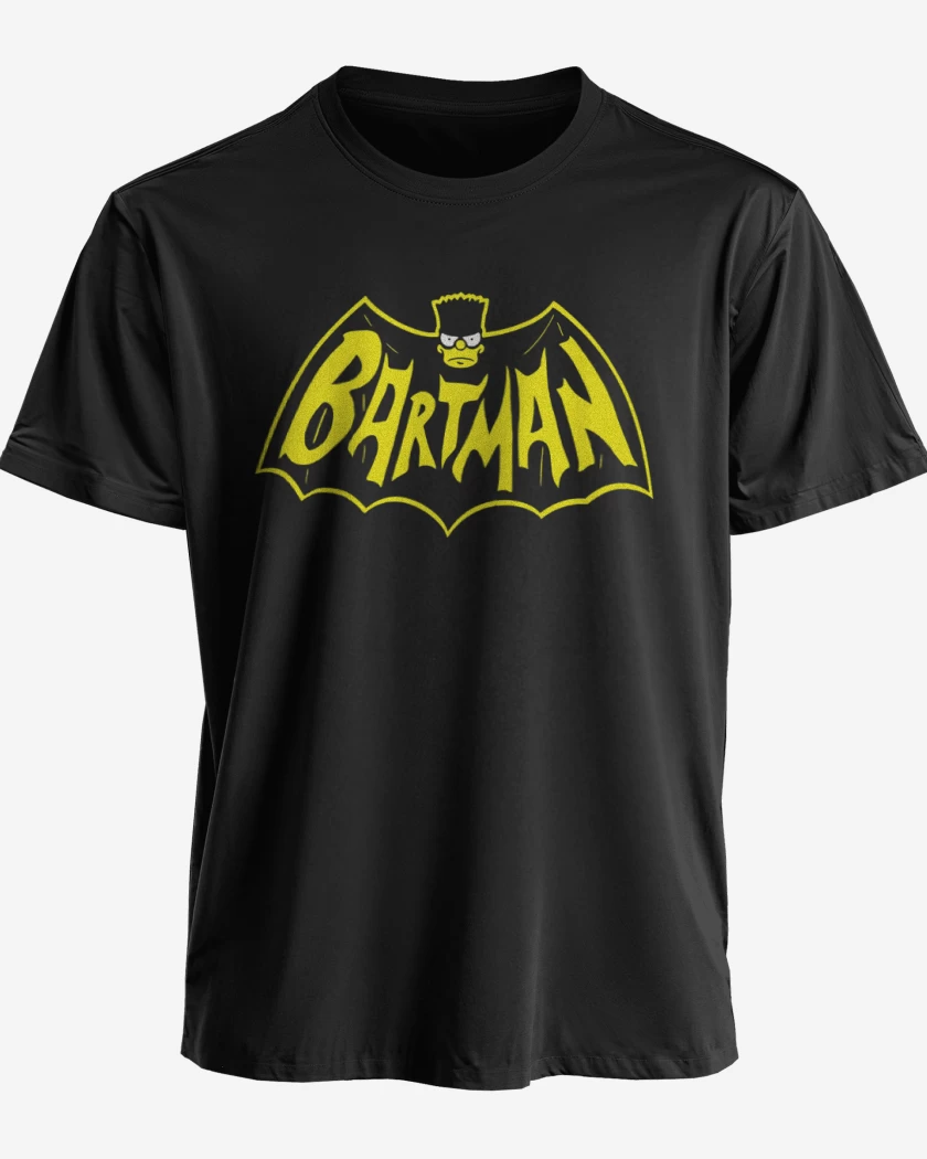 Polera premium Negro de Bartman