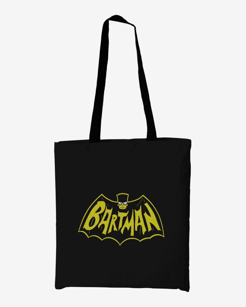 Totebag Negro de Bartman