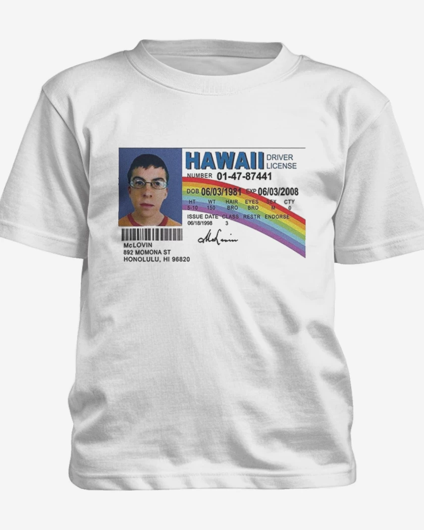 Polera de niño Blanco de McLovin