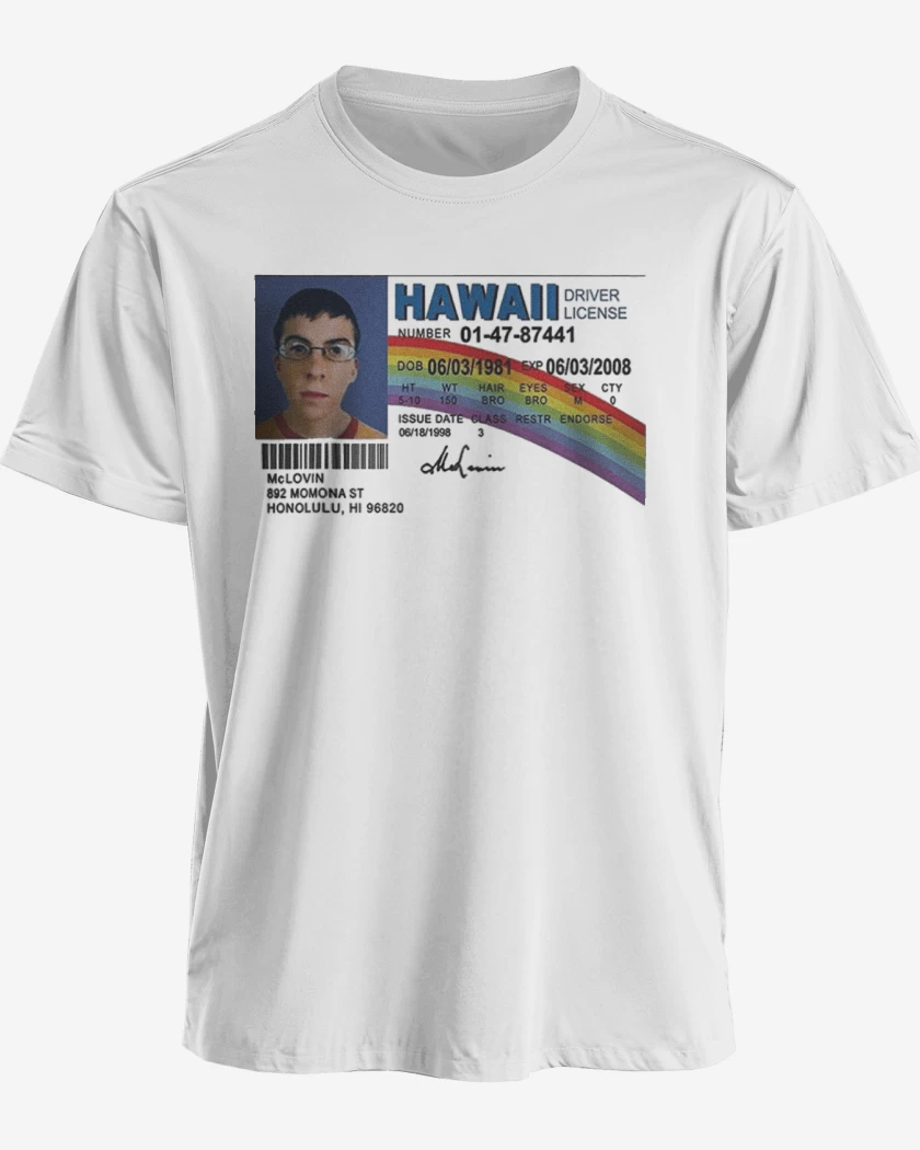 Polera Blanco de McLovin