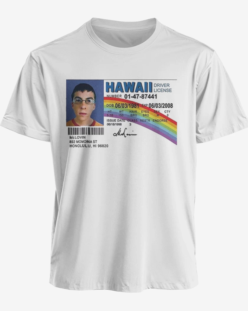 Polera premium Blanco de McLovin