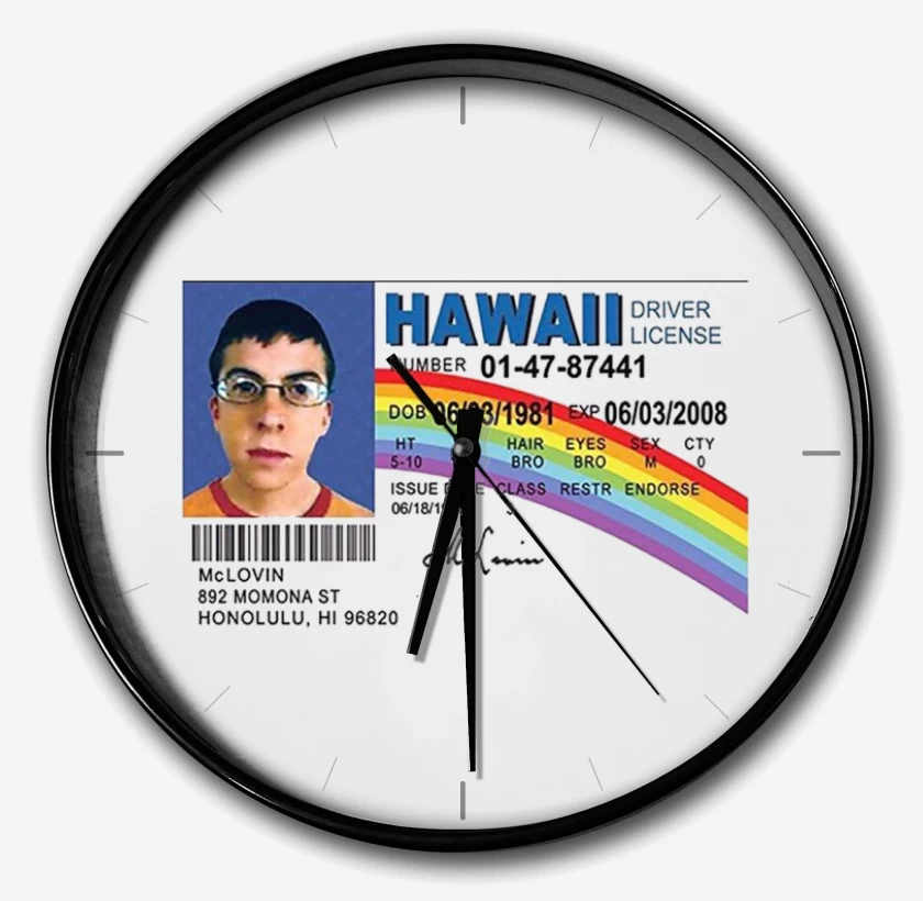 Reloj Blanco de McLovin