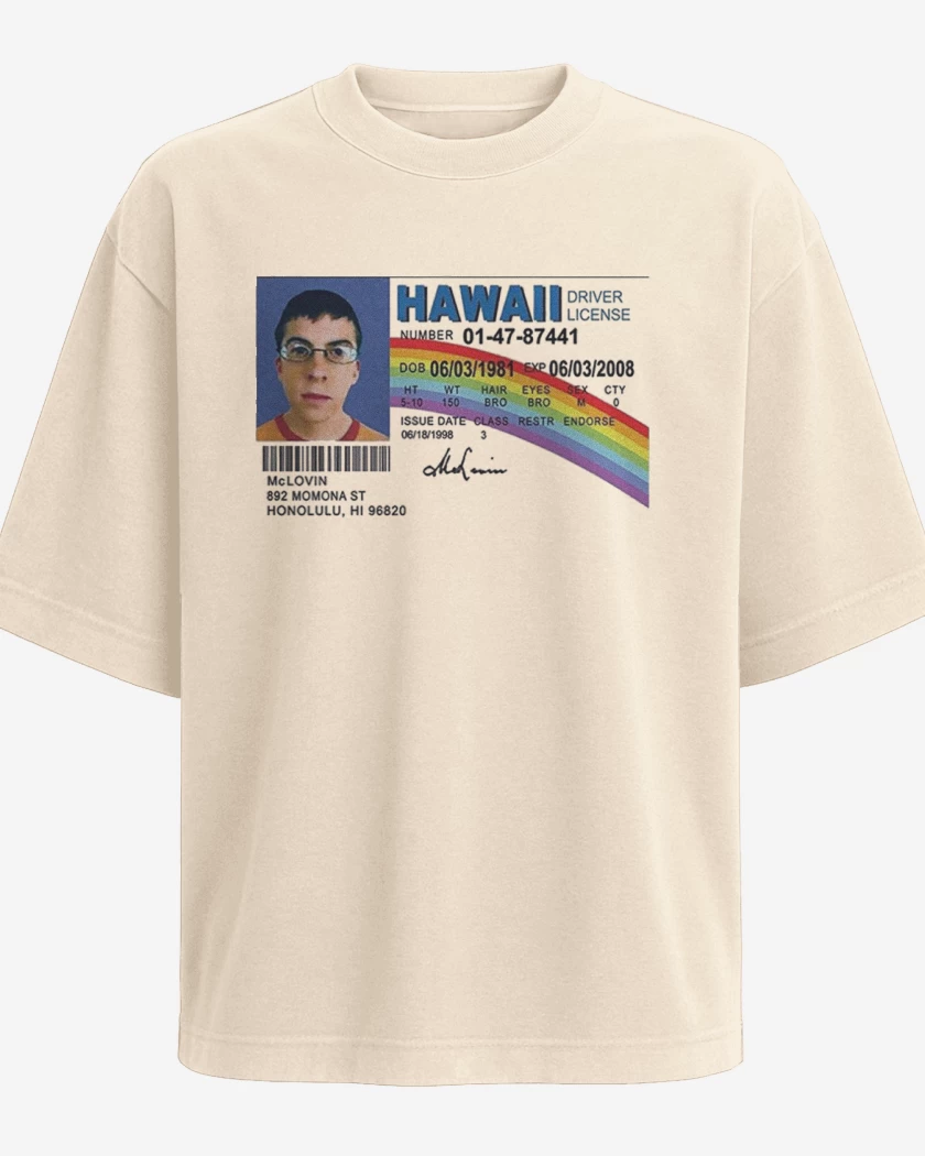 Polera Oversize Beige de McLovin
