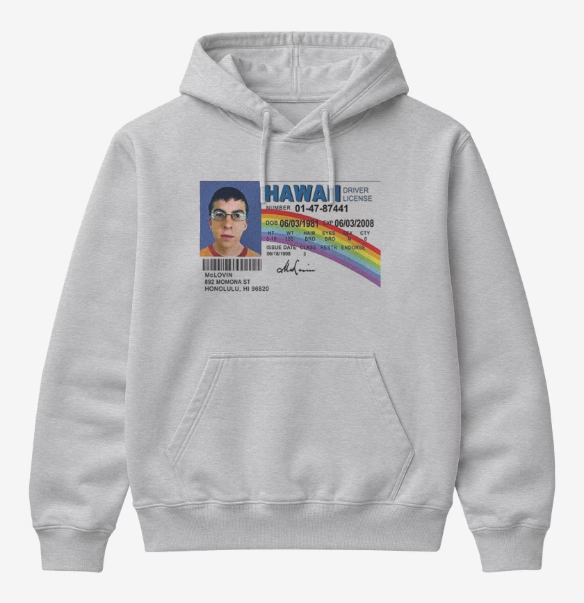 Poleron Canguro básico Gris Melange de McLovin