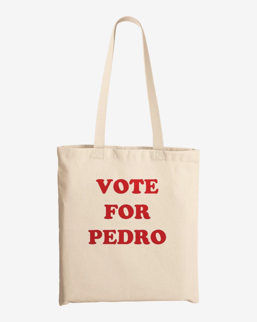 Totebag Vote for Pedro
