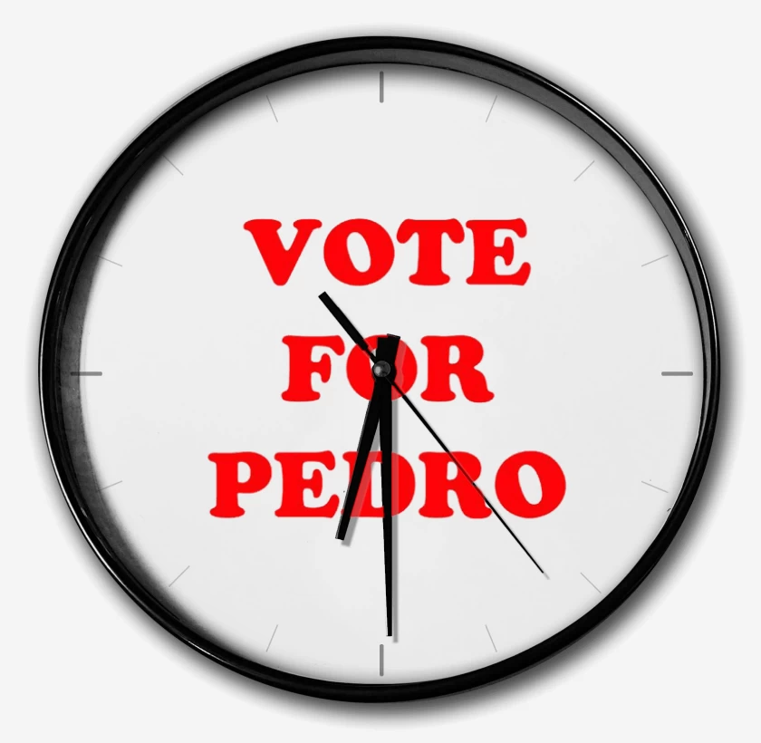 Reloj Vote for Pedro
