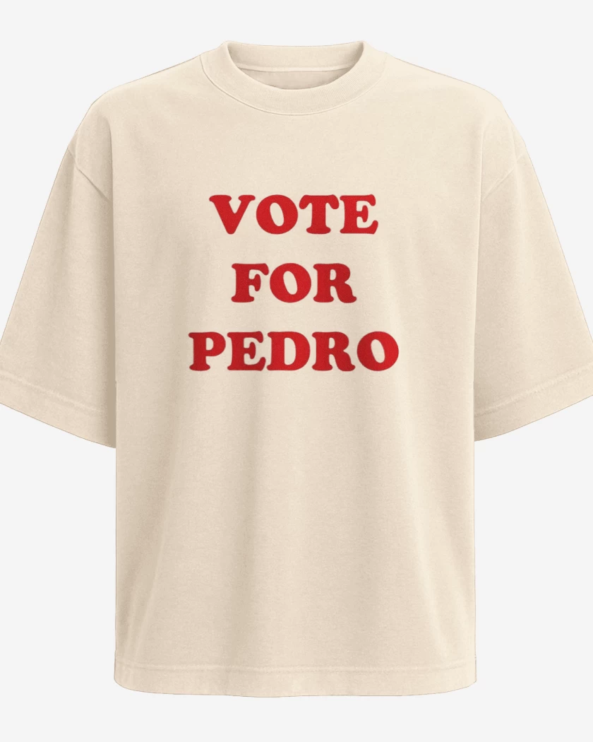 Polera Oversize Vote for Pedro