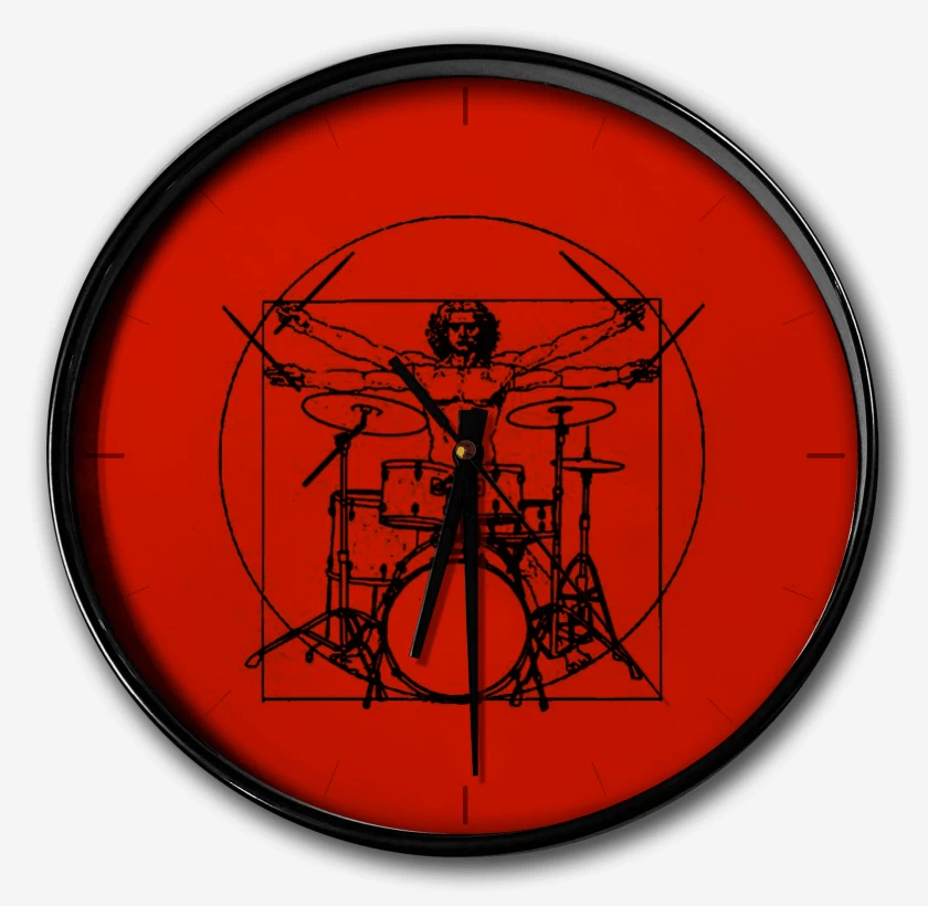 Reloj Rojo de Vitruvio batero