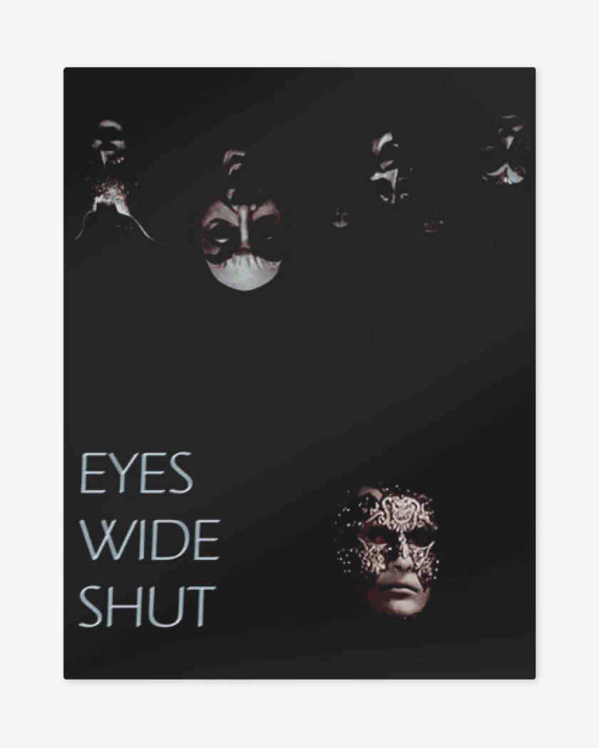 Print metalico Eyes wide shut