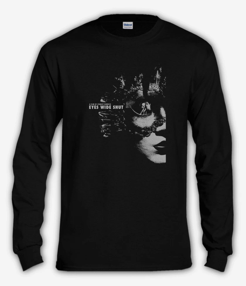 Polera manga larga Negro de Eyes wide shut 2