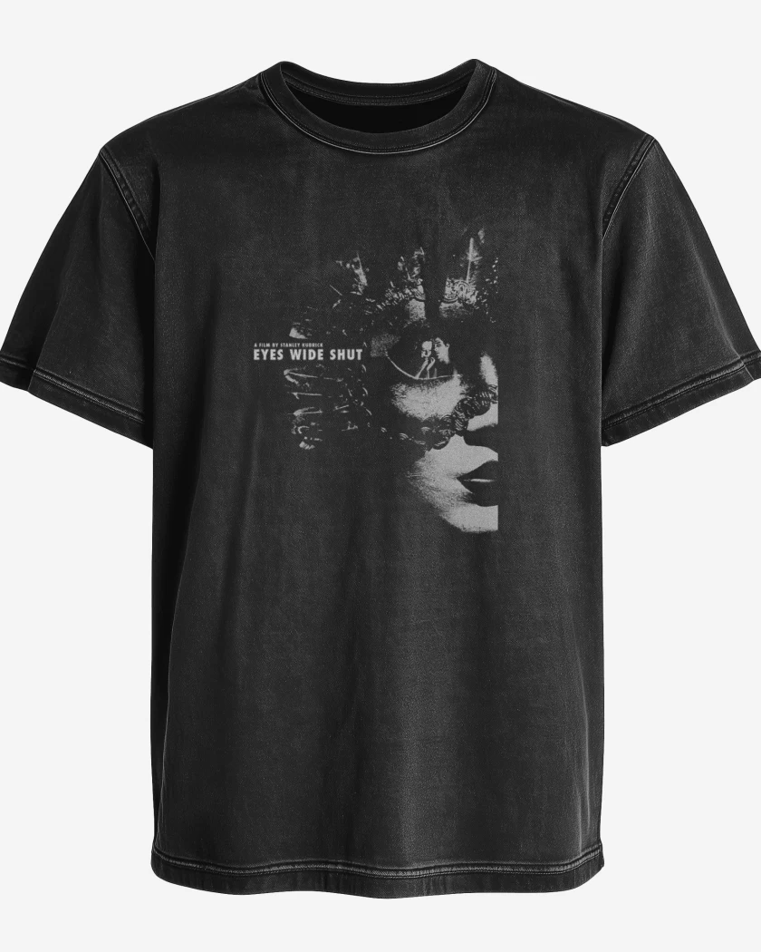 Polera desgastada Negro de Eyes wide shut 2
